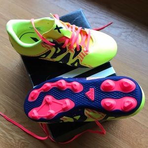 Girls adidas soccer cleats- NIB
